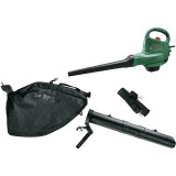 Suflanta &amp;amp; aspirator pentru gradina Bosch UniversalGardenTidy 06008B1002, 1600 W, 285 km/h viteza maxima, 160 l/s volum debit, 45 l volum sac cole