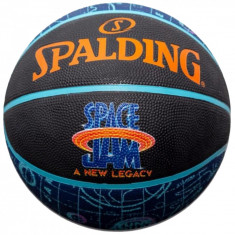 Mingi de baschet Spalding Space Jam Tune Court Ball 84560Z negru