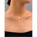 Cumpara ieftin Colier cu Perle Artificiale Transparent - 65486