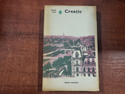 Creatie de Emile Zola foto