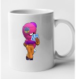 Cana alba personalizata Brawl Star - Tara, INOVATIX&reg;. 330 ml, Oem