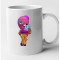 Cana alba personalizata Brawl Star - Tara, INOVATIX&reg;. 330 ml