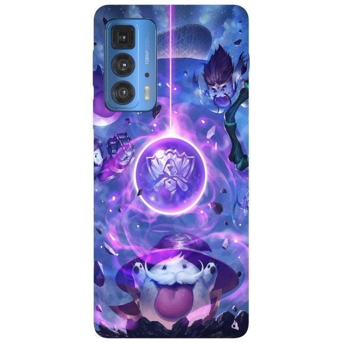 Husa compatibila cu Motorola Edge 20 model League of Poro, Silicon, TPU, Viceversa