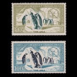 French South and Antarctic Territories 1956 - Pinguini, fauna, serie neuzata