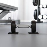 vidaXL Pat din granulate de cauciuc Negru 6 x 9 x 0,8 cm Cauciuc 42027237