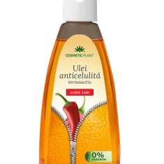 Ulei Anticelulita Termoactiv cu Ardei Iute Cosmetic Plant 200ml