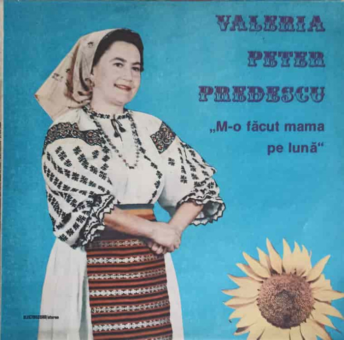 Disc vinil, LP. M-O FACUT MAMA PE LUNA-VALERIA PETER PREDESCU