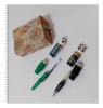 Set Stilou si Pix Panda Nou, Cutie Matase - Colectie Instrumente Scris