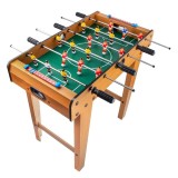 Joc Fotbal de masă cu picioare eMazing, 18 jucători, 6 m&acirc;nere și panou de scor, din metal, lemn și ABS, 69 x 36.5 x 61 cm, pentru toate v&acirc;rstele