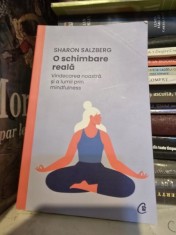 O schimbare reala. Vindecarea noastra si alumii prin mindfulness - Sharon Salzberg foto