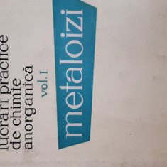 Manual de lucrari practice de chimie anorganica Metaloizi vol.1 R.Ripan 1961