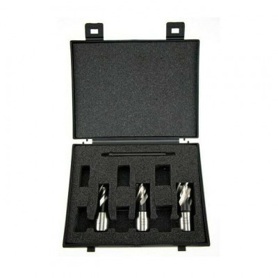 Set freze pentru masina de gaurit cu coloana Evolution CUTTERKIT3S, O14-22 mm, 3 piese foto