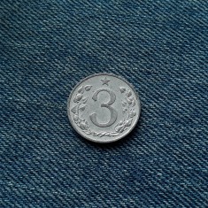 1o - 3 Halere 1953 Cehoslovacia / primul an de batere