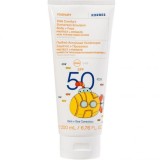 Emulsie de protecție solară Korres Yogurt Kids Comfort pentru corp și față SPF50 (200ml) - Cremă de protecție solară pentru corp și față pentru copii