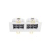 Spot LED patrat Roma SQ DB 9 24W 4000K, alb, Metsan