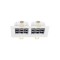 Spot LED patrat Roma SQ DB 9 24W 4000K, alb, Metsan