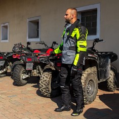 Pantaloni Moto Barbati W-TEC Thollte FitLine Training