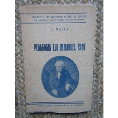 Pedagogia lui Immanuel Kant - C. Narly