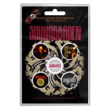 Cumpara ieftin Set de 5 insigne Soundgarden-Badmotorfinger | Soundgarden