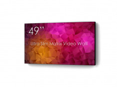 Display Ultra Matrix VideoWall 4K Swedx UMX-49K8-01 49 inch 8ms Black foto