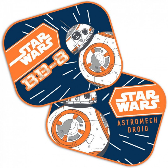 Set 2 parasolare Star Wars BB8 Seven SV9315, geamuri laterale