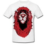 Cumpara ieftin Tricou &quot; Red and black lion &quot;