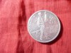 Moneda Argint 2 Lei 1914 Carol I, Calitate FB-AUNC, Rom&acirc;nia