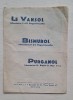 Pliant farmaceutic interbelic &ndash; Le Vansol, Bismurol, Purganol &ndash; NIFAR București