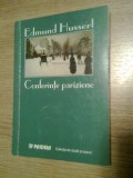 Edmund Husserl - Conferinte pariziene si alte scrieri filosofice (Paideia, 1999)