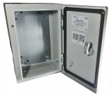 Tablou 250x200x150mm electric metalic industrial cu contrapanou galvanizat IP66 1000V 630A vopsit electrostatic, Omu System
