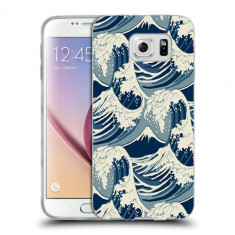 Husa Samsung Galaxy S7 Edge G935 Silicon Gel Tpu Model Abstract Waves foto