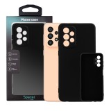 Husa Samsung Galaxy A33 Spacer, negru, grosime 2mm, material flexibil silicon + interior cu microfibra &quot;SPPC-SM-GX-A33-SLK&quot;