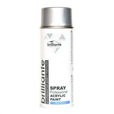Spray Vopsea Brilliante, Aluminiu Alb, 400ml