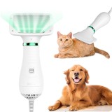 Perie cu Uscator de Par pentru Caini si Pisici 2 in 1 EMC ONSHOP&reg;, 2 Trepte de Caldura, Zgomot Redus