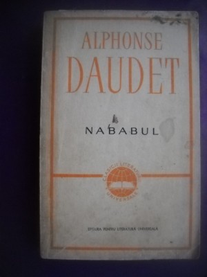 HOPCT NABABUL / ALPHONSE DAUDET - 1965 - 427 PAGINI foto