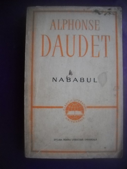 HOPCT NABABUL / ALPHONSE DAUDET - 1965 - 427 PAGINI