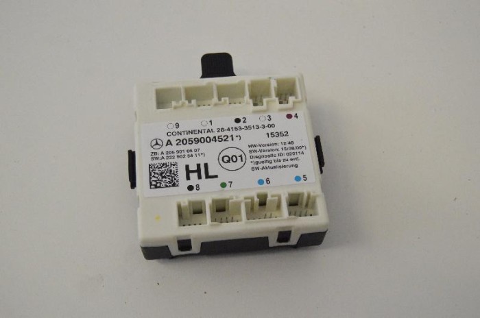 Modul de control ușă st&acirc;nga spate MERCEDES-BENZ C W205 2015 OEM: A2059004521 2109195