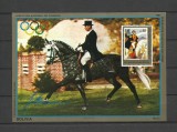 BOLIVIA 1987 SPORT JOCURILE OLIMPICE SEUL CAI COTA MICHEL 31 EURO, Nestampilat