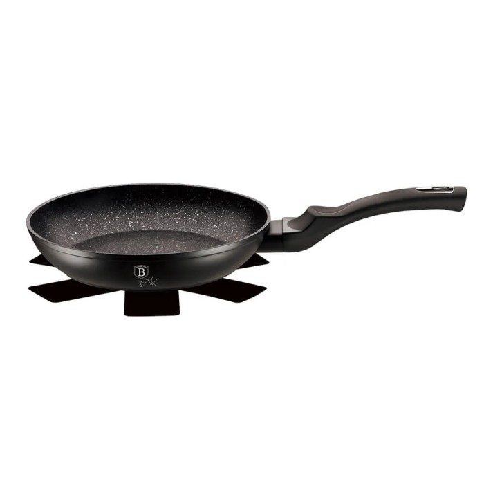 Tigaie Berlinger Haus din aluminiu marmorata 24 CM &ndash; Black Rose