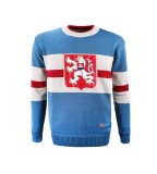 Echipa națională de hochei pulover de bărbați Czech republic retro MS 1947 big logo - XXL