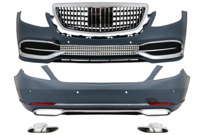 Pachet Exterior Mercedes S-Class W222 Facelift (2013-Up) S63 M-Design Performance AutoTuning