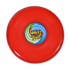 Disc zburator frisbee,25cm, rosu foto