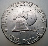 1.597 USA SUA EISENHOWER BICENTENNIAL LIBERTY BELL 1 ONE DOLLAR 1976