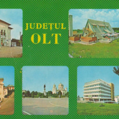 CPI B 12264 CARTE POSTALA - JUDETUL OLT, MOZAIC