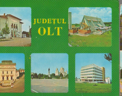 CPI B 12264 CARTE POSTALA - JUDETUL OLT, MOZAIC foto