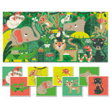 Baby Puzzle - Jungla new 2023, 2 - 5 Ani, 32 piese, Ludattica