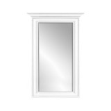 Cumpara ieftin Oglinda perete DTD alb pin Kentak 58,5x6,5x110 cm