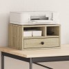 VidaXL Suport imprimantă, stejar sonoma, 40x32x22,5 cm, lemn prelucrat