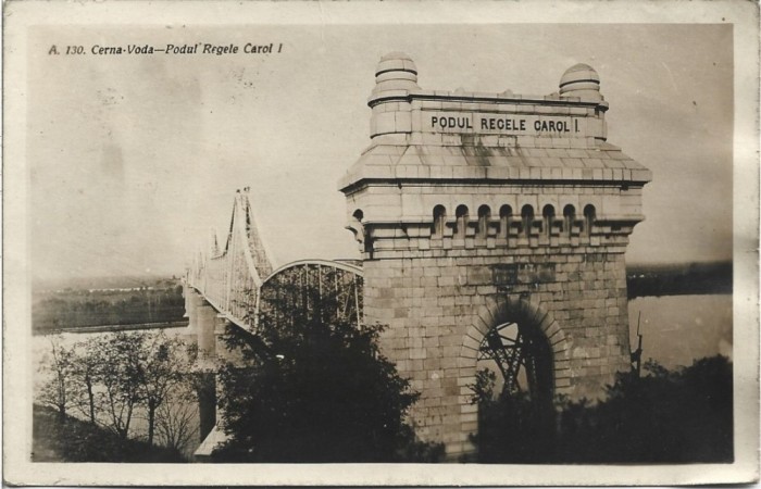 CP790N Cernavodă, Podul Regele Carol I, carte poștală