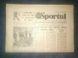 ZIARUL SPORTUL 2 FEBRUARIE 1982
